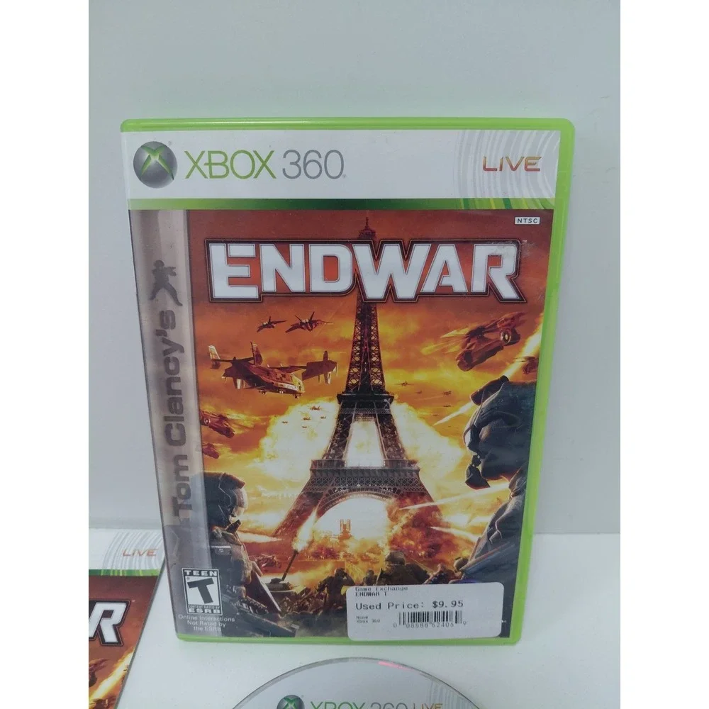 Tom Clancy's EndWar Microsoft Xbox 360 Complete W/‎ Manual CIB